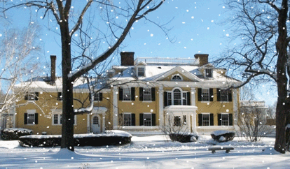 Lincolnites enjoy First Day at the Pierce House on January 1 in this series of photos by Lincoln resident Harold McAleer.